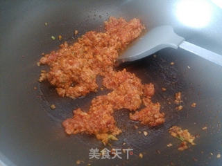 海鲜菇肉末豆腐的做法步骤:8