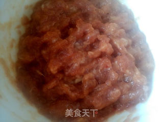 海鲜菇肉末豆腐的做法步骤:5