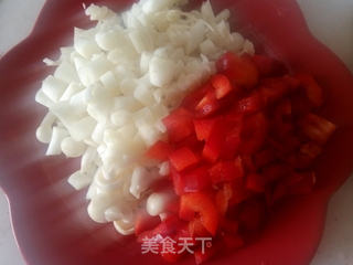 海鲜菇肉末豆腐的做法步骤:3