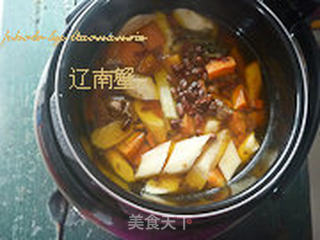 排骨炖鸡的做法步骤:9