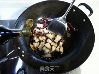 纠结美食减肥节奏=食肉族减肥的天堂五花肉烧春笋的做法步骤:16