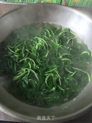 苋菜卷的做法步骤:3