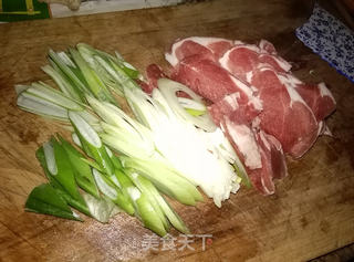 葱爆羊肉的做法步骤:5