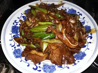 葱爆羊肉的做法步骤:12
