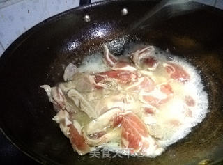 葱爆羊肉的做法步骤:7