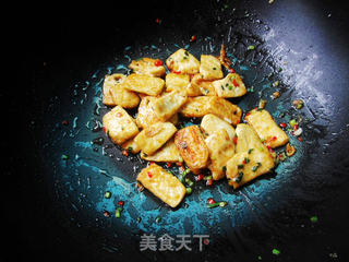 香煎豆腐的做法步骤:8