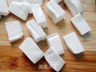 香煎豆腐的做法步骤:4