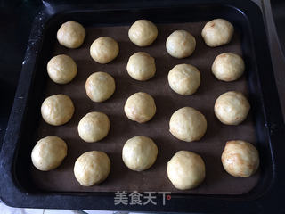 炼乳蛋黄果子的做法步骤:10