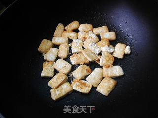 香煎豆腐的做法步骤:6