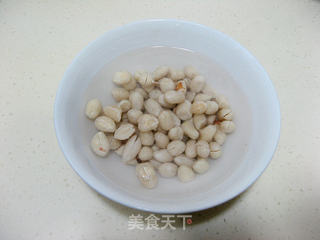 黄豆花生小麦仁豆浆的做法步骤:2