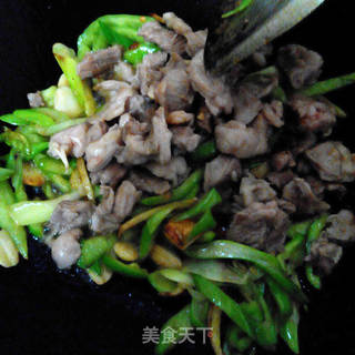 懒人版葱爆羊肉——羊多多产品试用的做法步骤:8