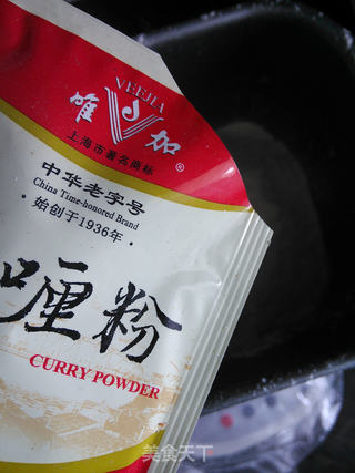 咖喱培根面包的做法步骤:7