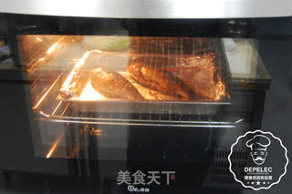 电烤箱食谱之烤鲫鱼的做法步骤:5