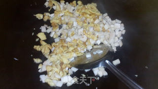 彩烩豆角胡萝卜蘑菇丁的做法步骤:11