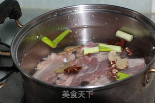 清炖羊排的做法步骤:4