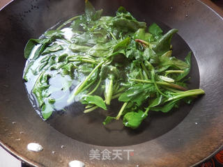 菠菜米饼的做法步骤：2