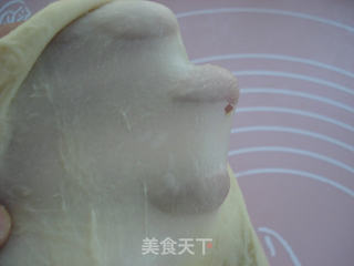 纯奶红豆沙辫子吐司的做法步骤:2