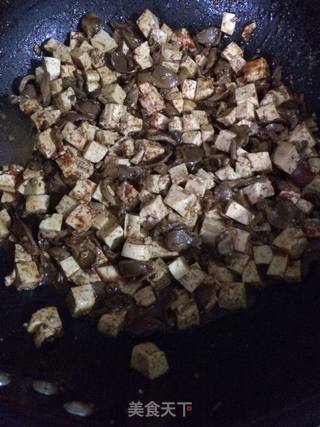 鸡胗豆腐羮的做法步骤:4