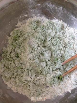 翡翠白菜水饺的做法步骤:2