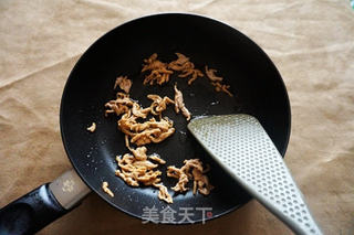 肉丝水果苤蓝的做法步骤:6
