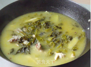 老葛家酸菜鱼做法的做法步骤:12