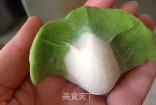 翡翠白菜水饺的做法步骤:16