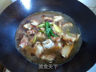 酸梅酱烧排骨的做法步骤:5