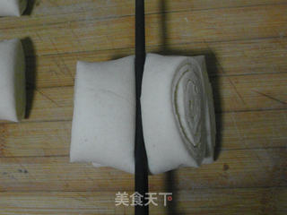 杂粮花卷的做法步骤:9
