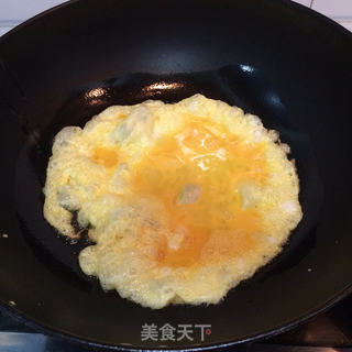 鸡蛋香干炒韭菜的做法步骤:5