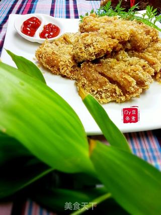香酥猪排的做法步骤:8