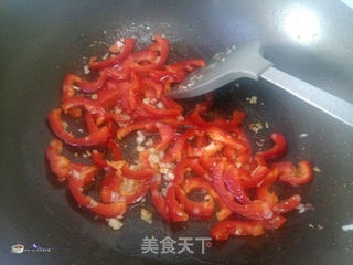 彩椒炒肉丝的做法步骤:7