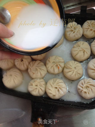 生煎羊肉包的做法步骤:13