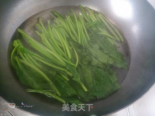 菠菜豆腐汤的做法步骤:9