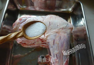 烤羊腿的做法步骤:5