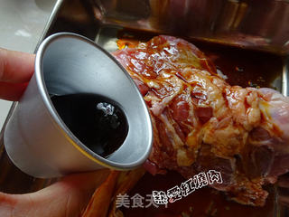 烤羊腿的做法步骤:7