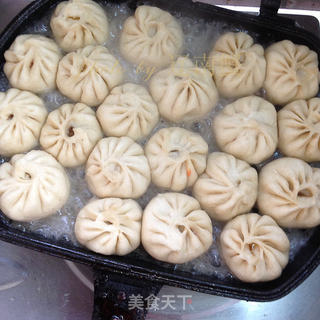 生煎羊肉包的做法步骤:15