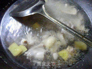 咖喱菜芯鸡翅的做法步骤:4