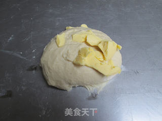 小时候最爱的面包之一——香葱火腿面包的做法步骤:3