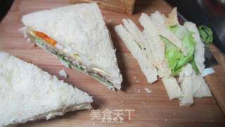 沙丁鱼三文治——附:奶香吐司的做法的做法步骤:10