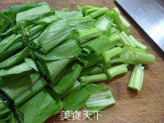 黑木耳鸡蛋炒菜芯的做法步骤：2
