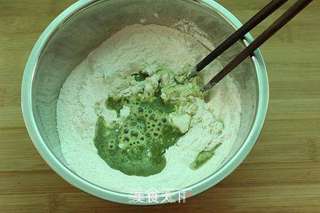 豆沙青团的做法步骤:5