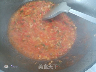 酸甜虾仁豆腐的做法步骤:9