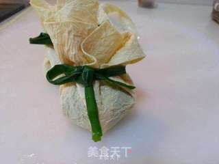 鸡汁荠菜石榴包的做法步骤:5