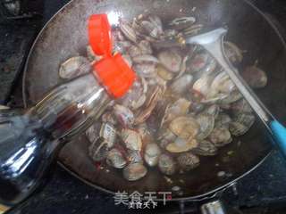 辣炒花蚬子的做法步骤:5