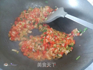 酸甜虾仁豆腐的做法步骤:7