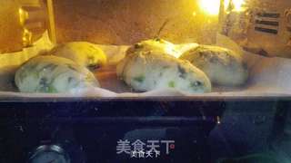 菠菜奶酪面包的做法步骤:13
