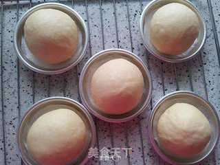 自制汉堡面包坯的做法步骤:8