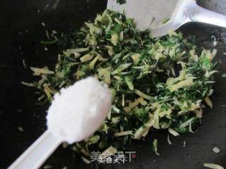马兰炒笋尖的做法步骤:11