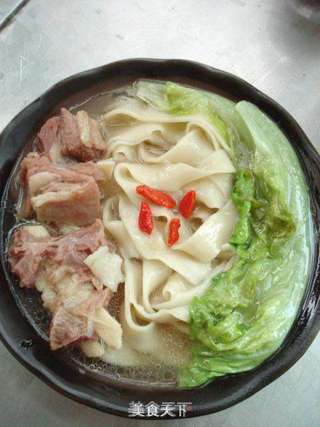 羊肉烩面的做法步骤:14