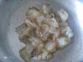 酸甜虾仁豆腐的做法步骤:3